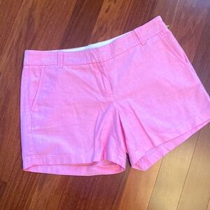 J. Crew City Fit EUC Pretty in Pink Casual Shorts - Size 8